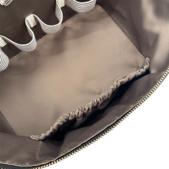 Henri Bendel West 57th Black Train Travel Toiletry Case Black READ - Picture 14 of 16